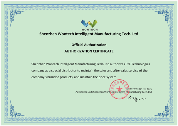 Authorized Certificate